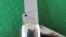 RARE AGA CAMPOLIN 1947-2007 ANNIVERSARY Fulcrum Lever STAG HUNTER Flush OVAL Button