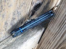 Benchmade Mini Adira AXIS Lock Folding Knife Tempest Gray Grivory Blue MagnaCut Blade - New