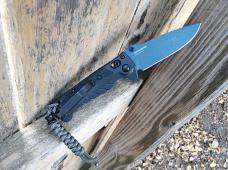 Benchmade Mini Adira AXIS Lock Folding Knife Tempest Gray Grivory Blue MagnaCut Blade - New