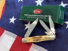 2016 Case xx Whittler Knife (MDL# 6.5383 SS) w/ Sweet Bone Stag Handles -NOS & M/NM