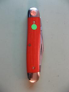 GEC 661225 TIDIOUTE LIL' COWBOY EMBER ORANGE MICARTA
