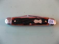 GEC 661225 NORTHFIELD LIL' COWBOY AMBER WORM GROOVE INDIA BONE #1