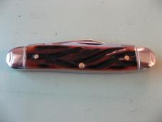 GEC 661225 NORTHFIELD LIL' COWBOY AMBER WORM GROOVE INDIA BONE #2