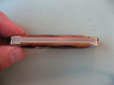 GEC 661225 NORTHFIELD LIL' COWBOY AMBER WORM GROOVE INDIA BONE "STORE"