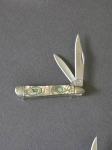 Remington Collector’s Series Complete 12-Knife #000 Serialized Abalone Handles 