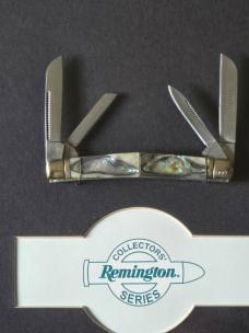 Remington Collector’s Series Complete 12-Knife #000 Serialized Abalone Handles 