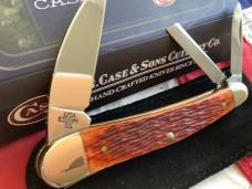 2003 Case Brothers Whittler (6355 WH) w/ Chestnut Brown Bone Handles -NOS in tin