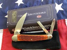 2003 Case Brothers Whittler (6355 WH) w/ Chestnut Brown Bone Handles -NOS in tin