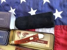 2003 Case Brothers Whittler (6355 WH) w/ Chestnut Brown Bone Handles -NOS in tin