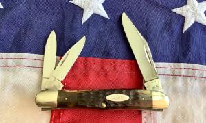1980 Case xx Whittler (MDL#6308) w/ Brown Bone Handles -NOS in Near Mint Condition