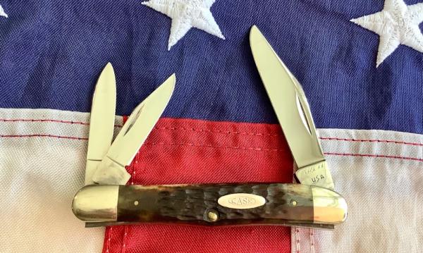 1980 Case xx Whittler (MDL#6308) w/ Brown Bone Handles -NOS in Near Mint Condition 1980 Case xx Whittler (MDL#6308) w/ Brown Bone Handles -NOS in Near Mint Condition