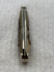 Ka-Bar USA 1195 2 Blade Stag Trapper Pocket Knife (134) 