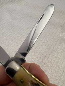 Ka-Bar USA 1195 2 Blade Stag Trapper Pocket Knife (134) 