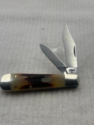Case XX 3 Dot 1993-1999 R5299 1/2 SS 2 Blade Stag Pocket Knife (34)