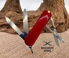 Swiss Army Knife Victorinox 58mm Pocket Knife Classic SD Red Scissors File (67)