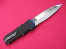 Early Piranha Excalibur OTF Automatic Switchblade Knife Black