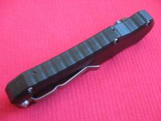 Early Piranha Excalibur OTF Automatic Switchblade Knife Black