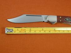 Case xx Smooth Dark Red Burlap Micarta Copperlock Knife 12275 USA Made in 2025 NIB 101549L CS