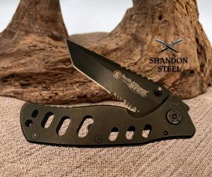 Smith amp Wesson Extreme Ops Tanto BLACK Serrated CK10HBS Folding Pocket Knife73