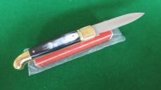 NICE NOS Safari INOX Italy Lever Lock Switchblade MAGRO ETCHED MIB !