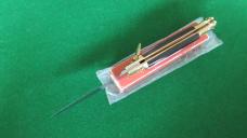 NICE NOS Safari INOX Italy Lever Lock Switchblade MAGRO ETCHED MIB !