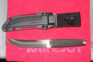  COLD STEEL OUTDOORSMAN 6quot VG10 SAN MAI STEEL FIXED BLADE KNIFE WKRATON SHEATH