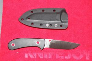 Spyderco Gayle Bradley Fixed Blade Knife w/ kraton sheath SGB175