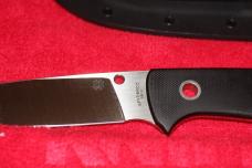 Spyderco Gayle Bradley Fixed Blade Knife w/ kraton sheath SGB175