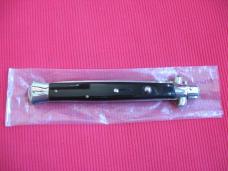 New Old Stock "INOX" 13 Inch Jet Black ITALIAN STILETTO Switchblade Knife