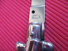 New Old Stock "INOX" 13 Inch Jet Black ITALIAN STILETTO Switchblade Knife