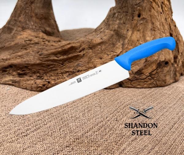 Henckels Zwilling Master Chef's Kitchen Knife Blue Plastic Handle - 32108-304