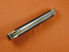 Great Eastern Cutlery GEC Smooth Blue Bayou Richlite Bayou Trapper Knife NIT Made in USA 881225
