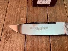 Schatt and Morgan Mountain Man Lockback Golden Root Jigged Bone 2003 Please Read