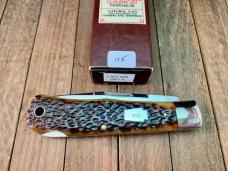 Schatt and Morgan Mountain Man Lockback Golden Root Jigged Bone 2003 Please Read
