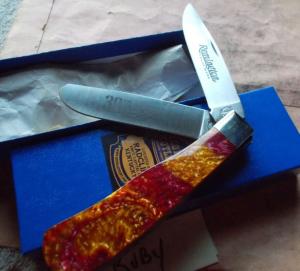 Remington 30th Anniversary Knife - Red Hill Cutlery Trapper 