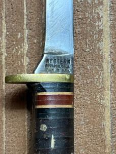Western fixed blade & whittler duo
