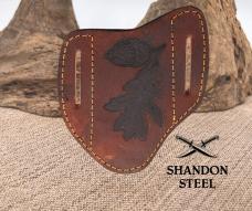 Marbles Buffalo Horn & Stag Damascus Blade Knife Full Tang Skinner Hunter MR644D