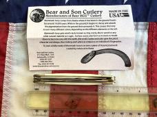 Bear & Son Stockman w/ Sweet Ivory Handles in Orig Tin +Paper work -NOS