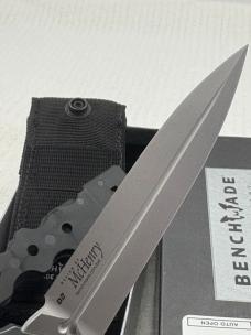 Benchmade 3300 Infidel Dual Action Out The Front Tactical Automatic Knife Nib Made IN USA Discontinu