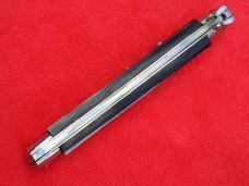 New 13" Italian Stiletto Brazilian-Horn  SS-Bayonet grind Blade full lined nickel/silver bolsters