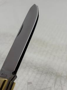 Bowen USA Large 2 Blade Bullet Knife Made For LL Bean Stag Handle (136)