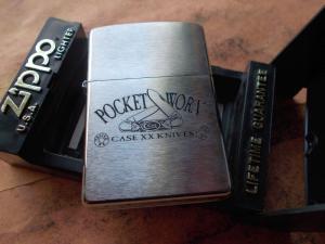  Zippo Lighter Case XX Pocket Worn 