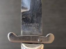 Vintage Rizzuto Estileto Milano Switchblade Standard Guard