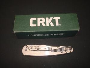 CRKT Lerch Flat Out OutBurst Assisted Knife Stainless Steel (3.57" Satin) 7016 New in Box