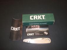CRKT Lerch Flat Out OutBurst Assisted Knife Stainless Steel (3.57" Satin) 7016 New in Box