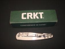 CRKT Lerch Flat Out OutBurst Assisted Knife Stainless Steel (3.57" Satin) 7016 New in Box