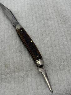 Kutmaster Utica NY USA Vintage 3 Blade Stockman Pocket Knife (78)