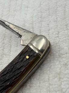 Kutmaster Utica NY USA Vintage 3 Blade Stockman Pocket Knife (78)