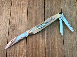 Marbles MSA Gladstone MI (Dave Shirley) Whittler Stag 2001 Please Read Description