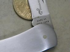 Case XX USA 1889-1989 Centennial Metal M1054 LSSP Lockback Knife